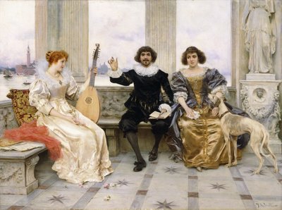 The Recital by Federigo Andreotti