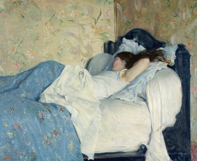 In bed by Federigo Zandomeneghi