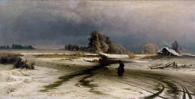 The Thaw, 1871 by Fedor Aleksandrovich Vasiliev