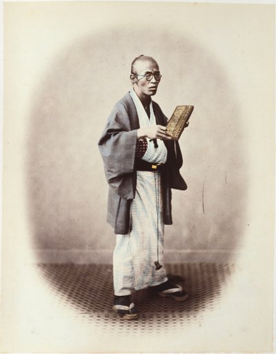 A Clerk, c.1868 by Felice Beato