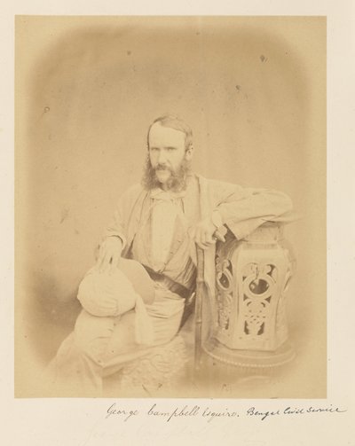 George Campbell, Esquire, Bengal Civil Service by Felice Beato