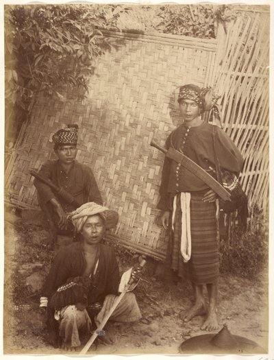 Group of Kachins by Felice Beato