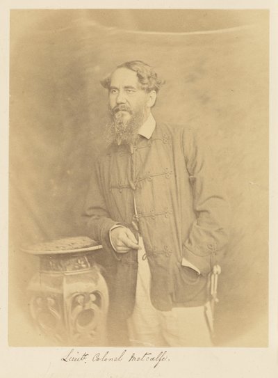Lieutenant Colonel Metcalfe by Felice Beato