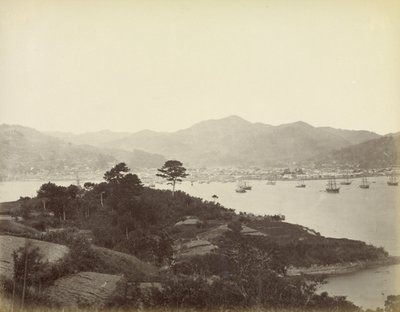 Nagasaki, A view from the Hills opposite by Felice Beato
