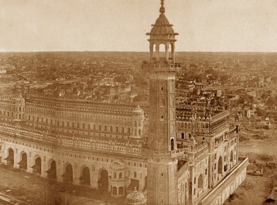 Panorama of MachiBoran, Lucknow by Felice Beato