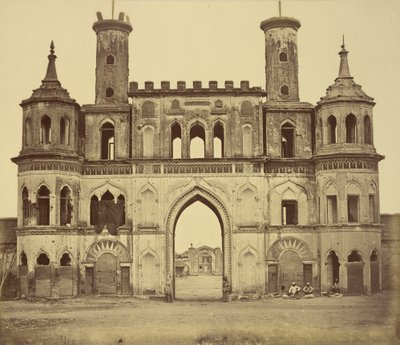 The Motee Mahal by Felice Beato