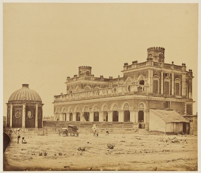 The Musabagh, Lucknow by Felice Beato