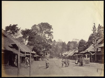 The Town of Hara Matchida by Felice Beato