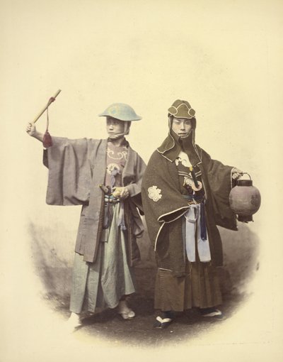 Yakonins in Fire Dress by Felice Beato