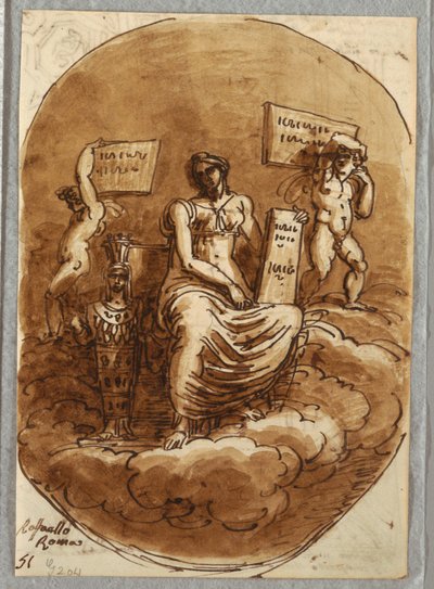 The Philosopher, After Raphael by Felice Giani