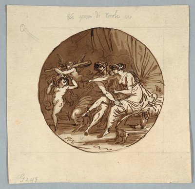 The Wedding of Hebe and Hercules by Felice Giani
