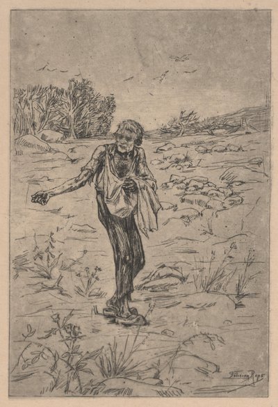 The Sower of Parables by Félicien Rops