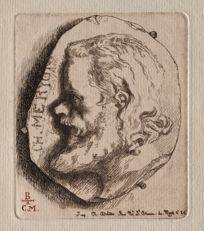 Charles Meryon by Felix Bracquemond