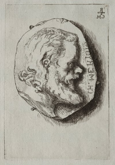 Charles Meryon, 1854 by Felix Bracquemond