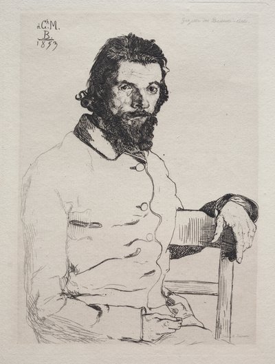 Charles Méryon by Felix Bracquemond