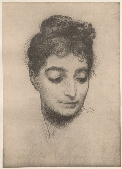 Portrait by Felix Bracquemond