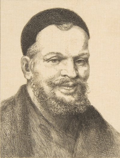 Portrait of Rabelais by Felix Bracquemond