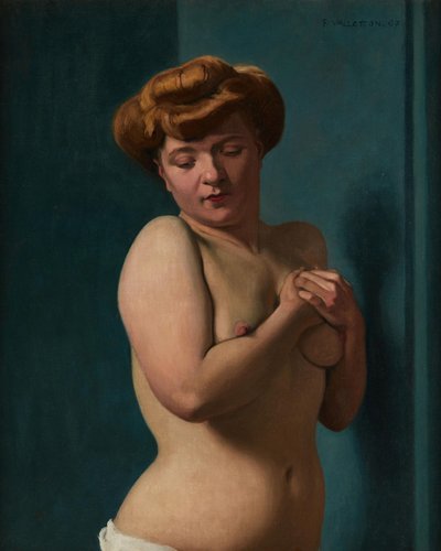 Nude Woman by Felix Edouard Vallotton