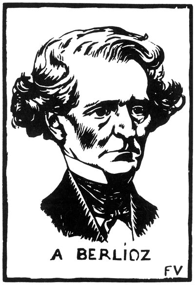 Hector Berlioz by Felix Edouard Vallotton