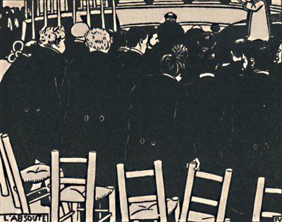 The Absolution, 1919 by Felix Edouard Vallotton