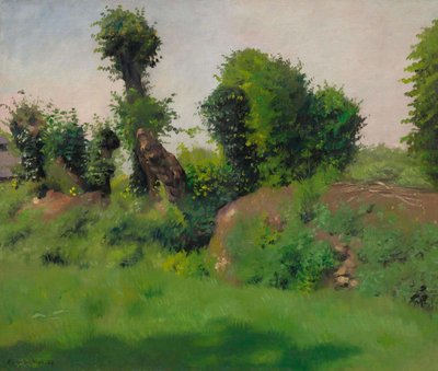 La haie, Honfleur, 1909 by Felix Edouard Vallotton