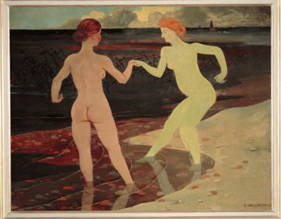 The Mistress and the Servant by Felix Edouard Vallotton