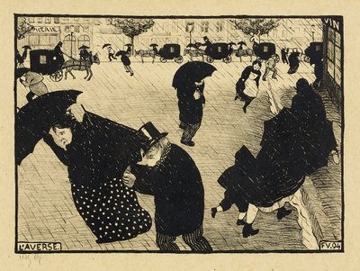 Paris Intense by Felix Edouard Vallotton