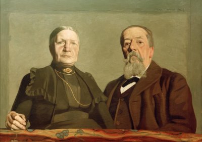 Portrait of My Parents Together by Felix Edouard Vallotton