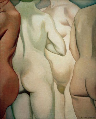 Four Torsos by Felix Edouard Vallotton