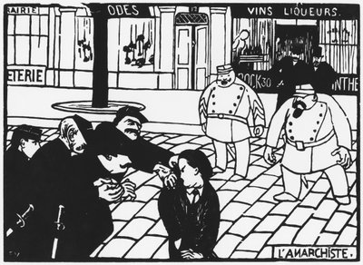 The Anarchist, 1892 by Felix Edouard Vallotton