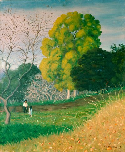 The Green Tree, Cagnes by Felix Edouard Vallotton