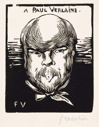 To Paul Verlaine by Felix Edouard Vallotton