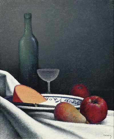 Cheese and Fruit by Felix Elie Tobeen