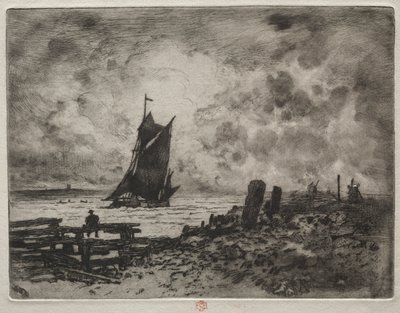 The Little Marine: Souvenir of Medway by Felix Hilaire Buhot