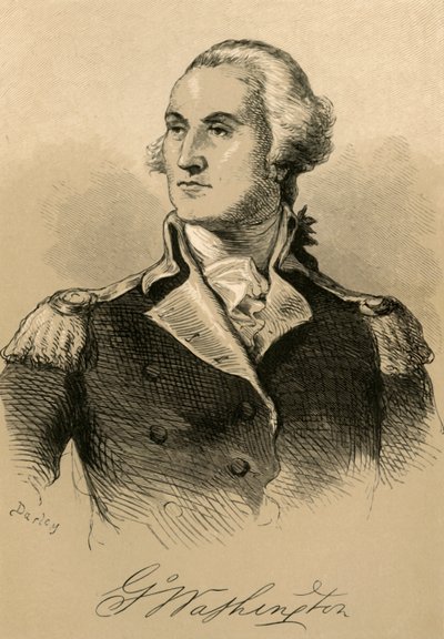 G. Washington by Felix Octavius Carr Darley