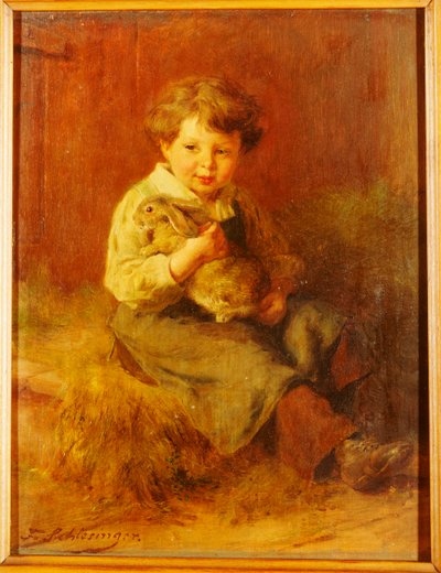 The Pet Rabbit by Felix Schlesinger