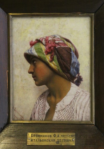 The Italian Girl by Feodor Andreyevich Bronnikov