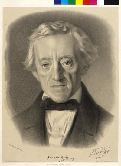 Franz Grillparzer by Ferdinand Axmann
