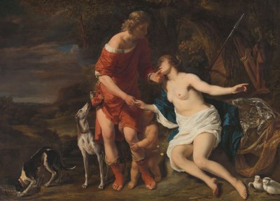 Venus and Adonis by Ferdinand Bol