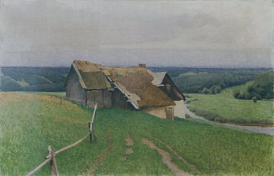 The House on the Hill by Ferdinand Brunner