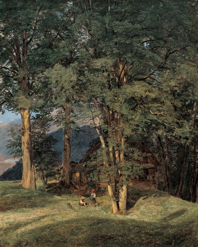 Maple Trees near Ischl by Ferdinand Georg Waldmuller
