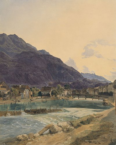 Bad Ischl by Ferdinand Georg Waldmuller