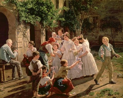 Corpus Christi by Ferdinand Georg Waldmuller