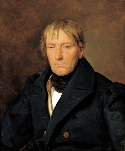 The Engraver François Haury by Ferdinand Georg Waldmuller