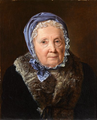 Rosina Wieser at 83 Years Old by Ferdinand Georg Waldmuller