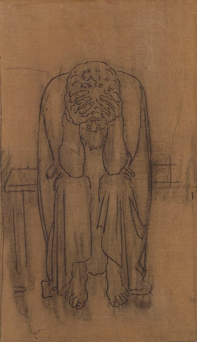 Dark Genius by Ferdinand Hodler