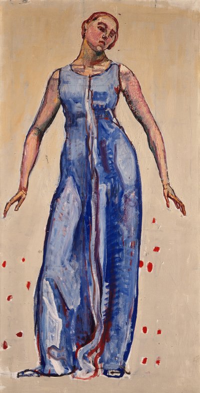 Figure to Look into Infinity by Ferdinand Hodler