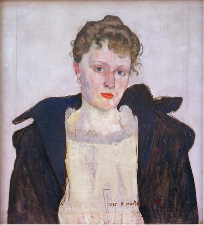 Portrait of a Woman by Ferdinand Hodler