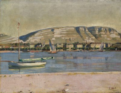 Geneva Harbour and the Saleve by Ferdinand Hodler