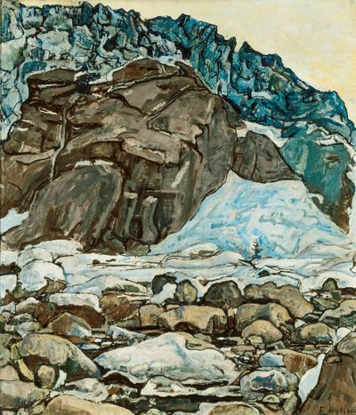 Grindelwald Glacier by Ferdinand Hodler